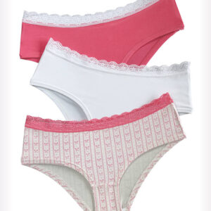 Low Rise Three-Pack Bowtiful