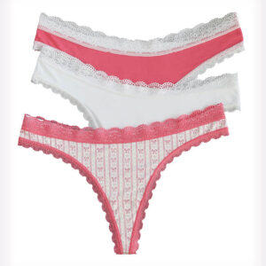 Thong Three-Pack Bowtiful